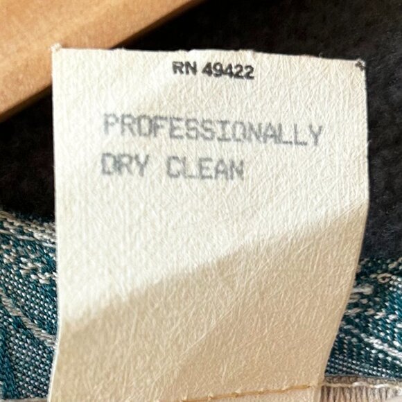 Vintage Jessica McClintock Dress Jacquard Lace-Drop Waist-Back Buttons - Size 6 - Picture 13 of 16